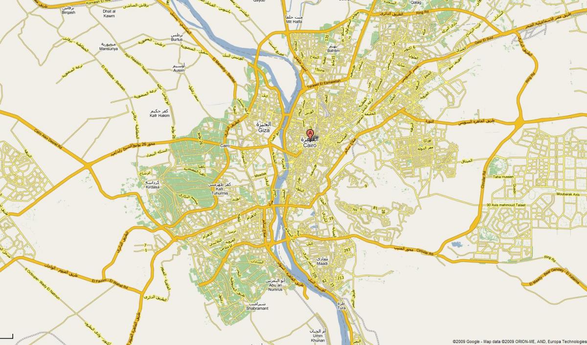 kairas pilsētas karte,