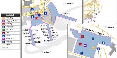 Kairas starptautiskā lidosta map