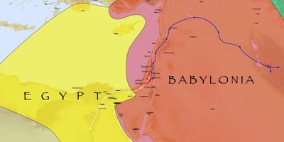 Karte babylon, ēģipte